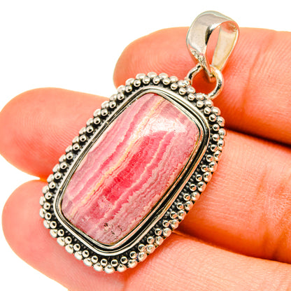 Rhodochrosite Pendants handcrafted by Ana Silver Co - PD5266