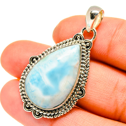 Larimar Pendants handcrafted by Ana Silver Co - PD5267
