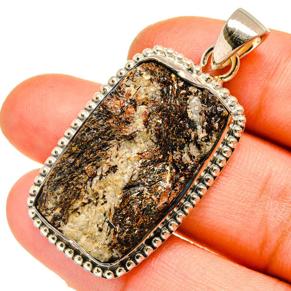 Astrophyllite Pendants handcrafted by Ana Silver Co - PD5273
