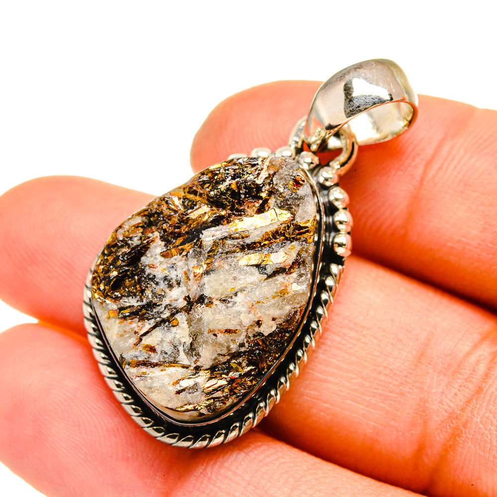 Astrophyllite Pendants handcrafted by Ana Silver Co - PD5275