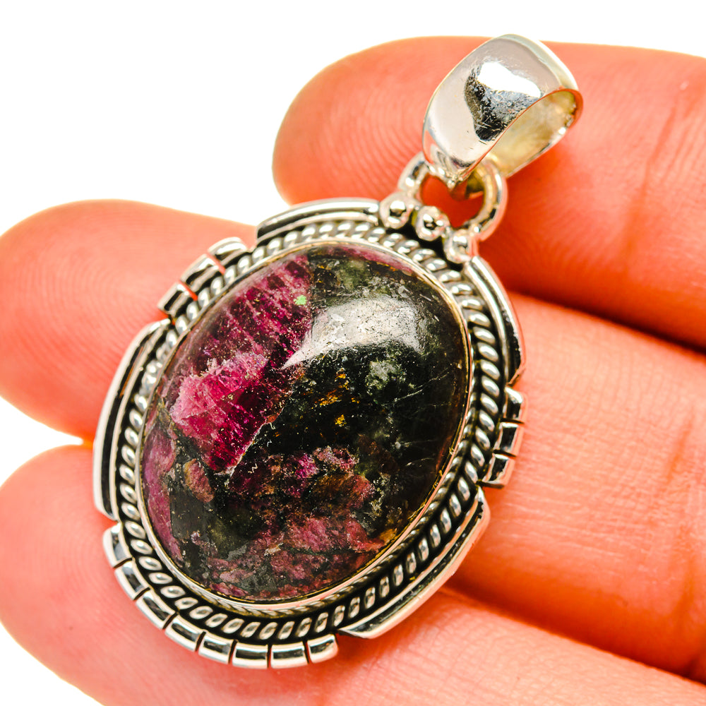 Russian Eudialyte Pendants handcrafted by Ana Silver Co - PD5288