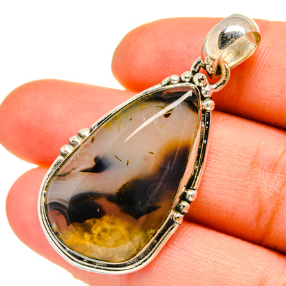 Montana Agate Pendants handcrafted by Ana Silver Co - PD5293