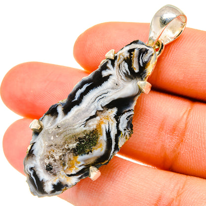 Occo Geode Pendants handcrafted by Ana Silver Co - PD5335