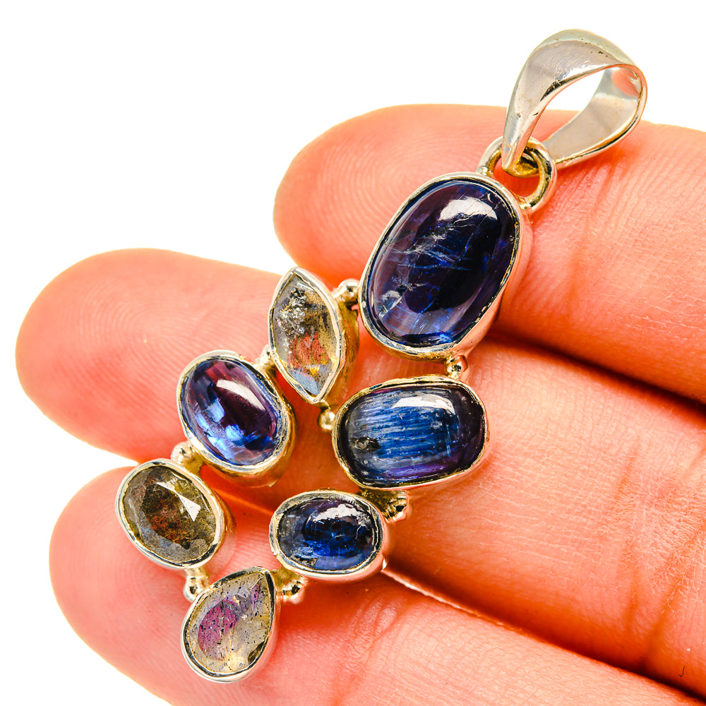 Kyanite Pendants handcrafted by Ana Silver Co - PD5343