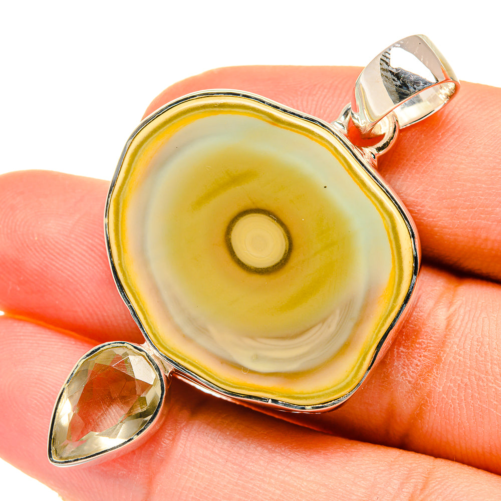 Willow Creek Jasper Pendants handcrafted by Ana Silver Co - PD5349