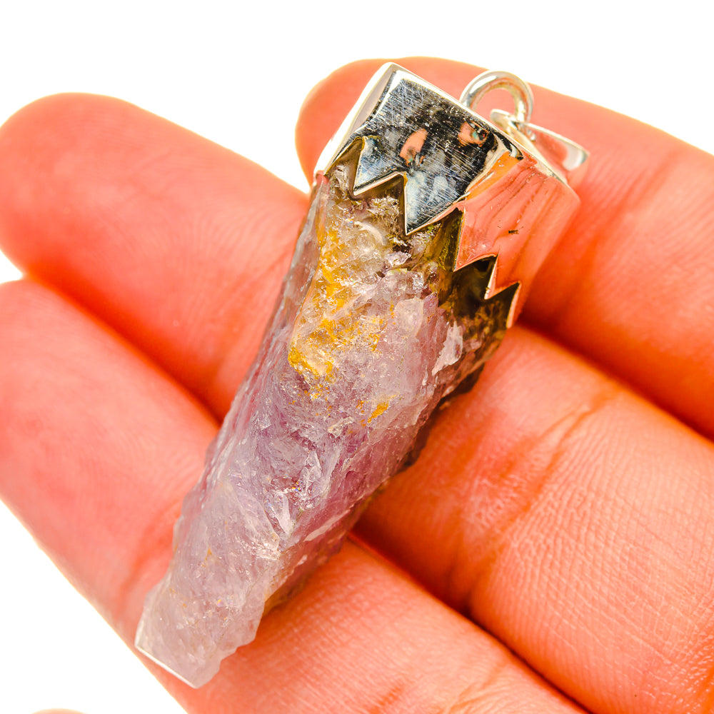 Kunzite Pendants handcrafted by Ana Silver Co - PD5359