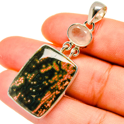 Ocean Jasper Pendants handcrafted by Ana Silver Co - PD5378
