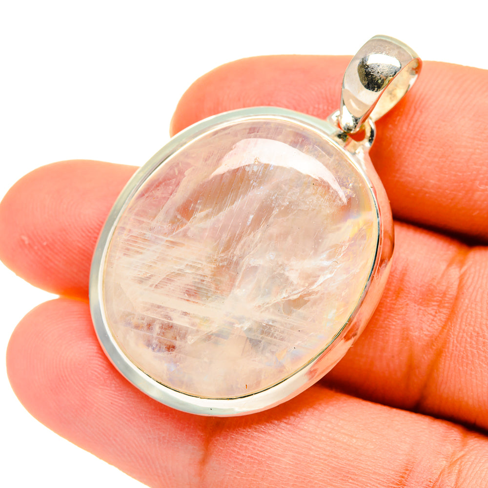 Rainbow Moonstone Pendants handcrafted by Ana Silver Co - PD5385