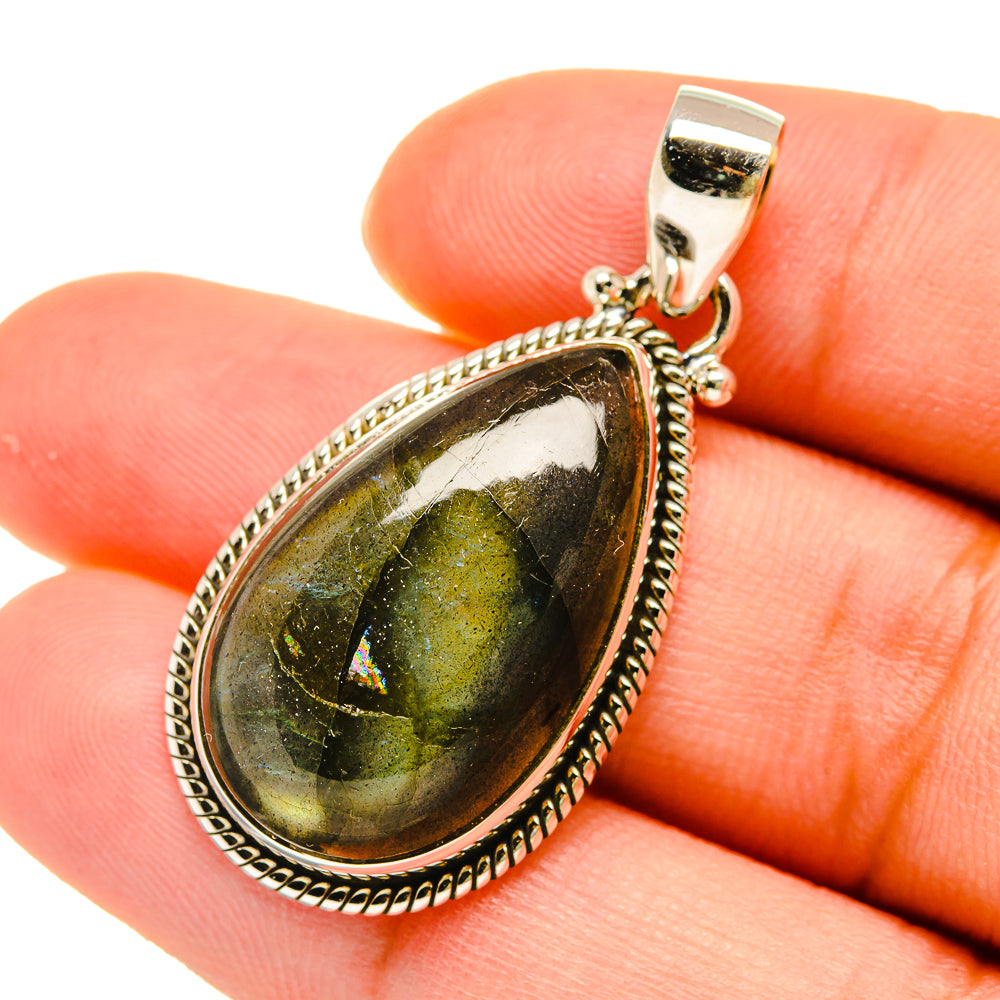 Labradorite Pendants handcrafted by Ana Silver Co - PD5387