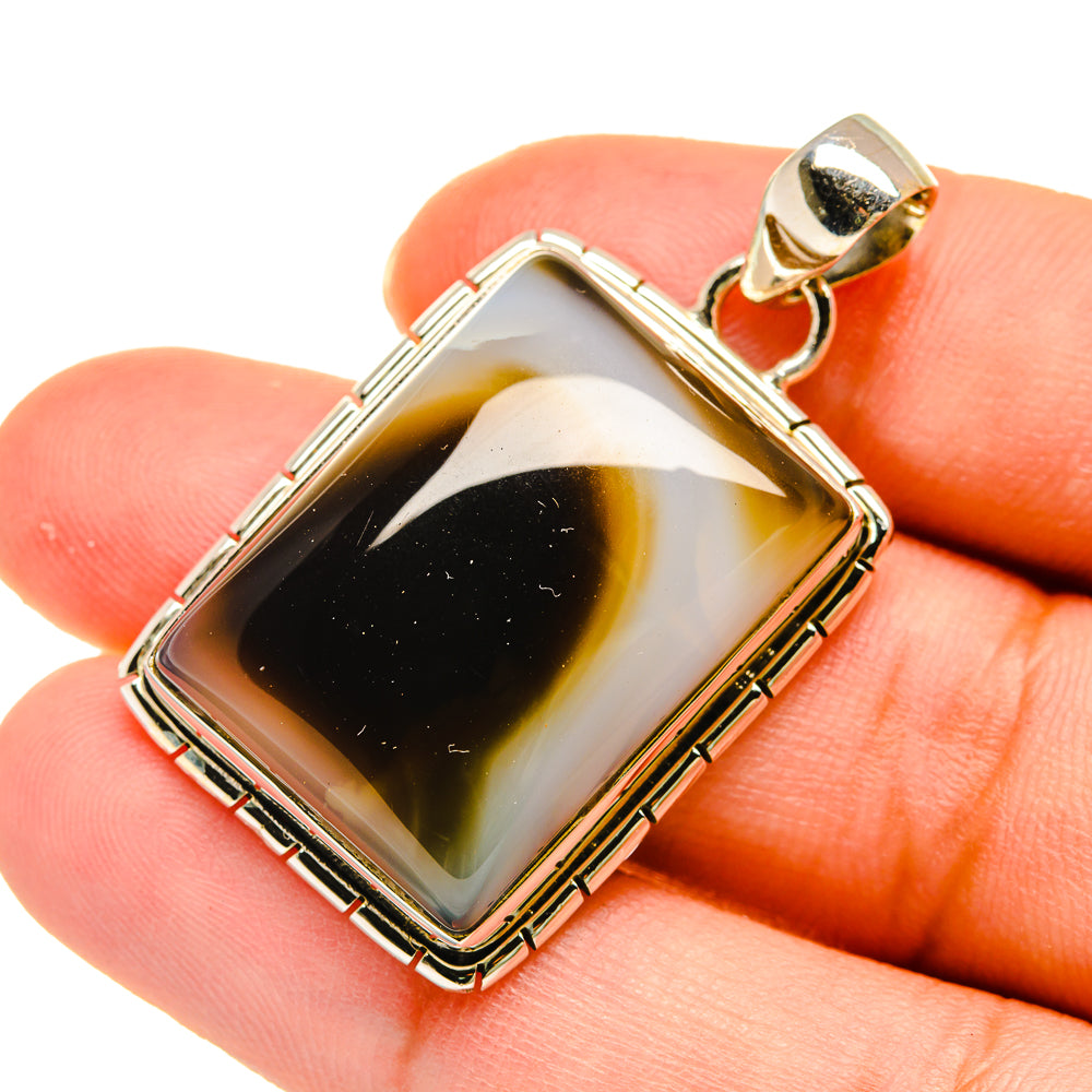 Montana Agate Pendants handcrafted by Ana Silver Co - PD5388
