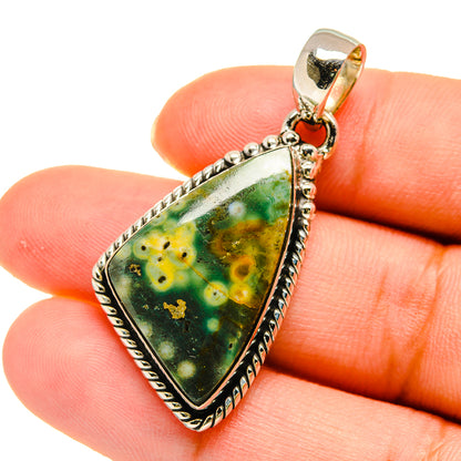 Ocean Jasper Pendants handcrafted by Ana Silver Co - PD5390