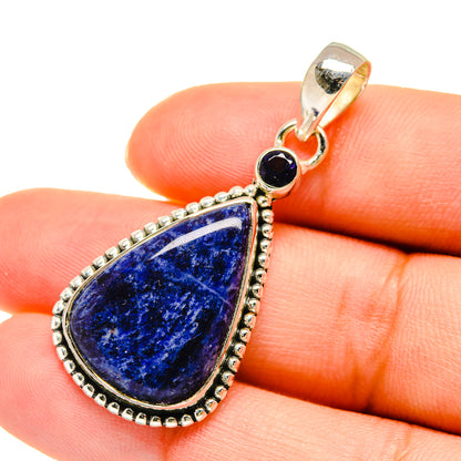 Sodalite Pendants handcrafted by Ana Silver Co - PD5392