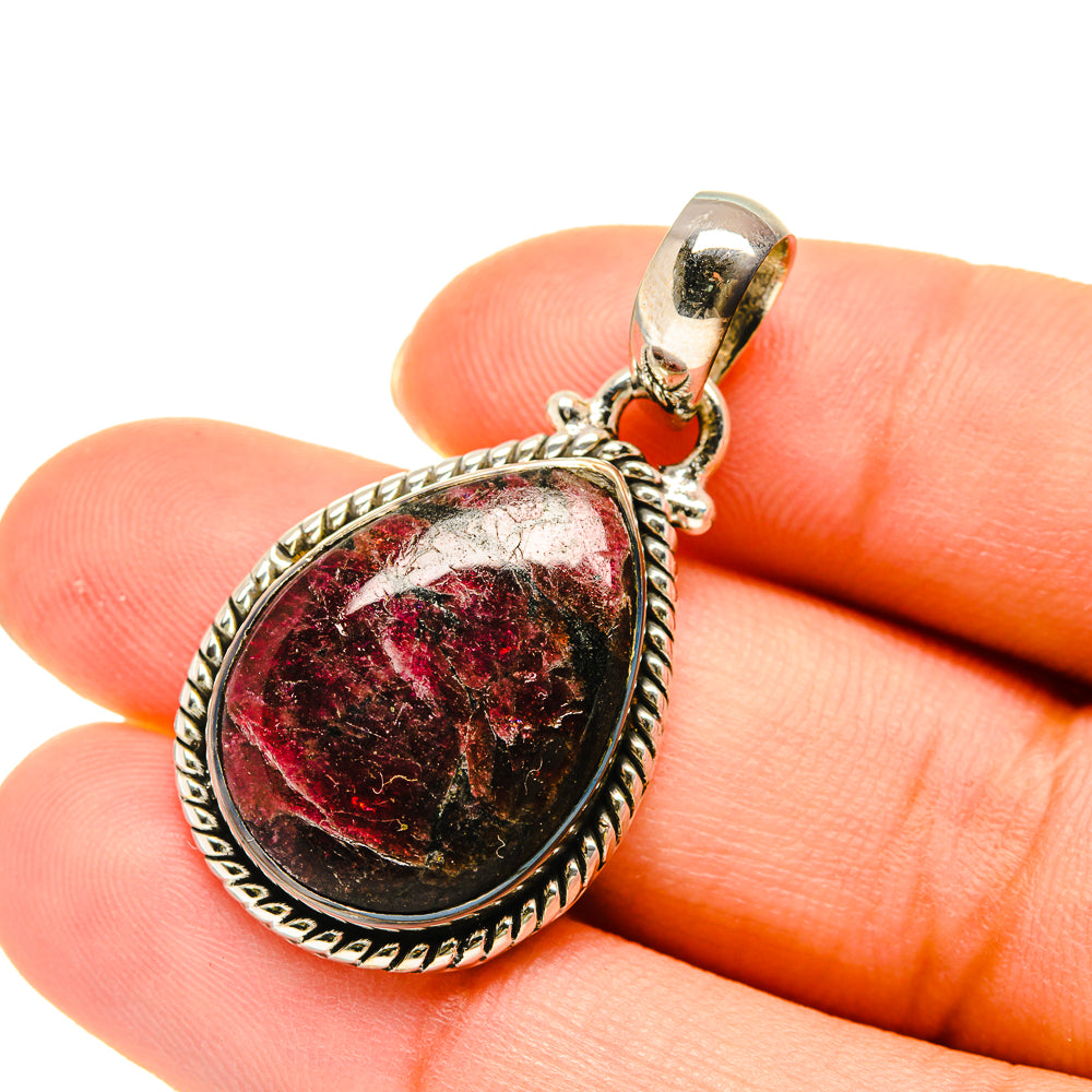 Russian Eudialyte Pendants handcrafted by Ana Silver Co - PD5399