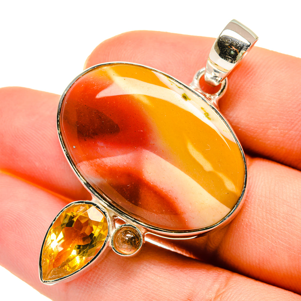 Mookaite Pendants handcrafted by Ana Silver Co - PD5417