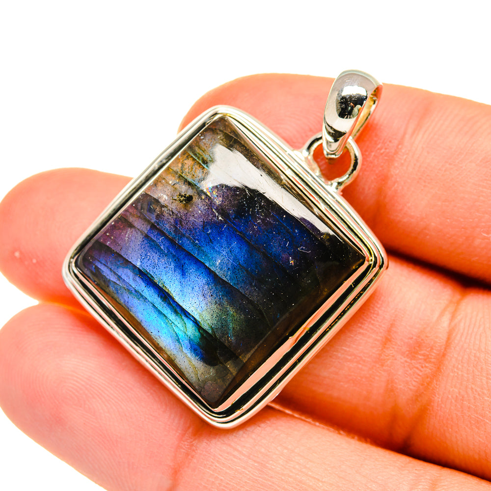 Labradorite Pendants handcrafted by Ana Silver Co - PD5419