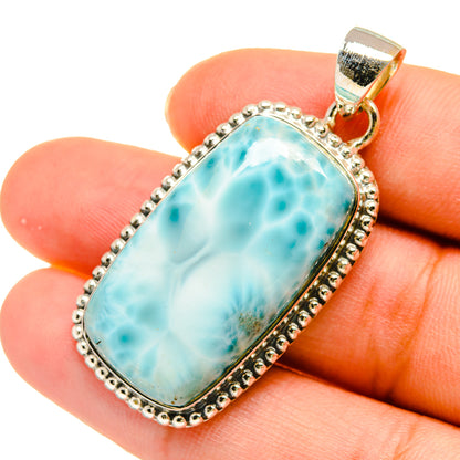 Larimar Pendants handcrafted by Ana Silver Co - PD5421