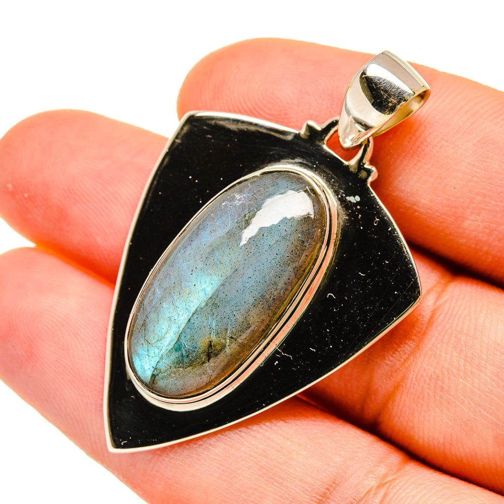 Labradorite Pendants handcrafted by Ana Silver Co - PD5425