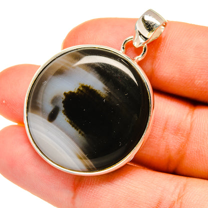 Montana Agate Pendants handcrafted by Ana Silver Co - PD5435