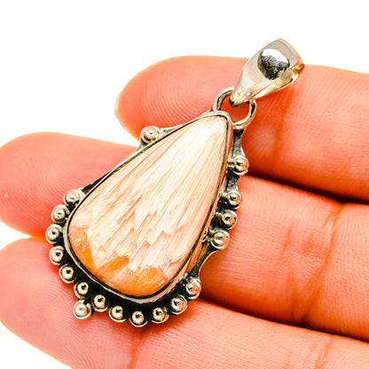 Scolecite Pendants handcrafted by Ana Silver Co - PD5461
