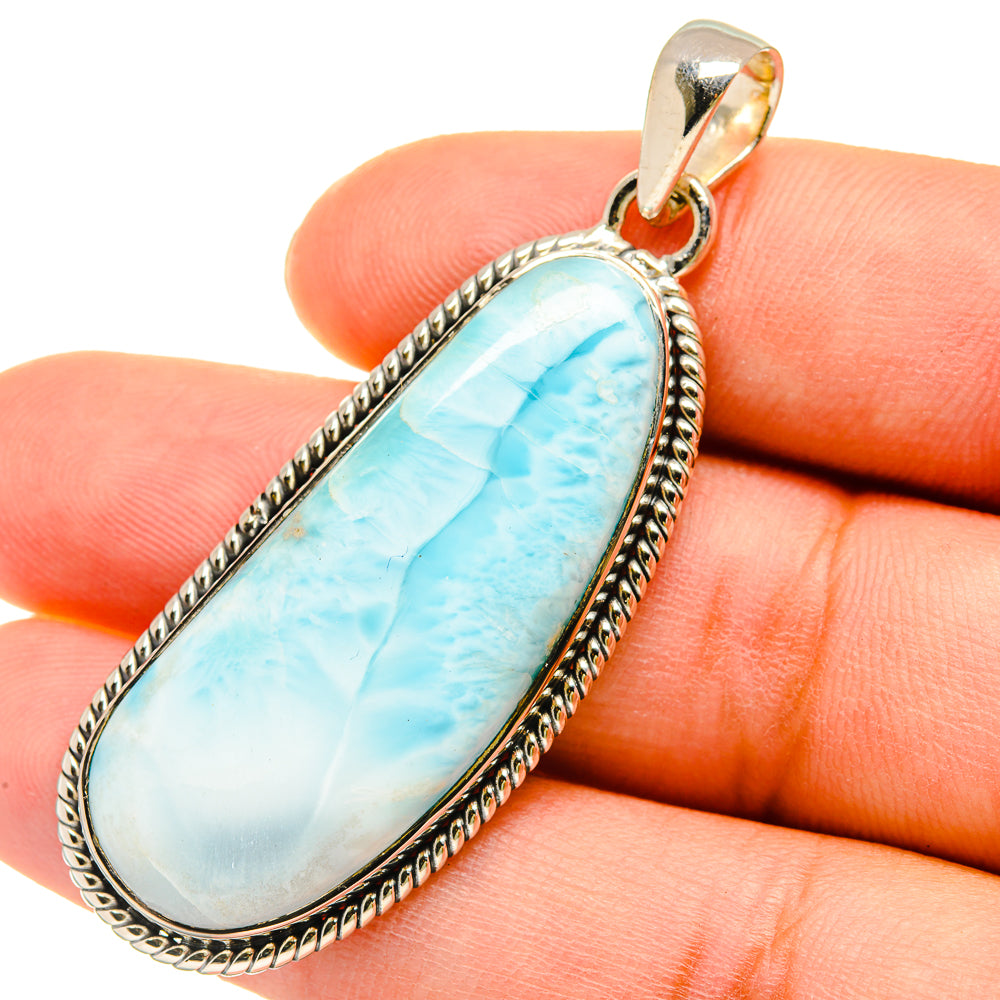Larimar Pendants handcrafted by Ana Silver Co - PD5507