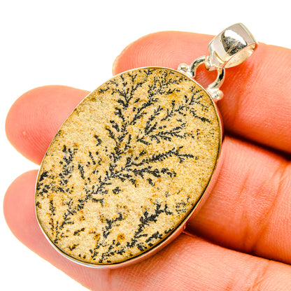 Germany Psilomelane Dendrite Pendants handcrafted by Ana Silver Co - PD5509