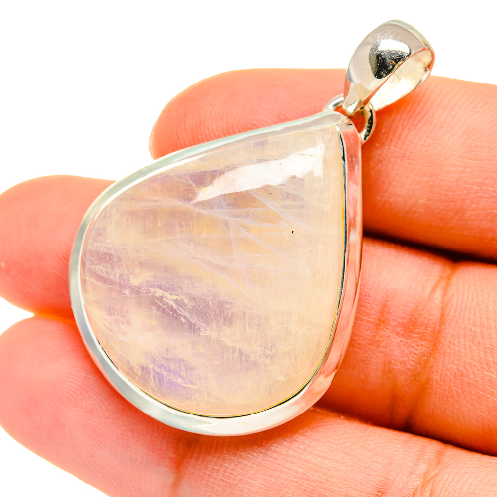 Rainbow Moonstone Pendants handcrafted by Ana Silver Co - PD5512