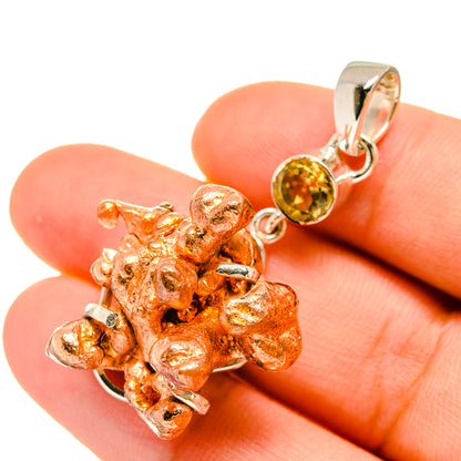 Blister Copper Pendants handcrafted by Ana Silver Co - PD5514