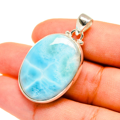 Larimar Pendants handcrafted by Ana Silver Co - PD5519