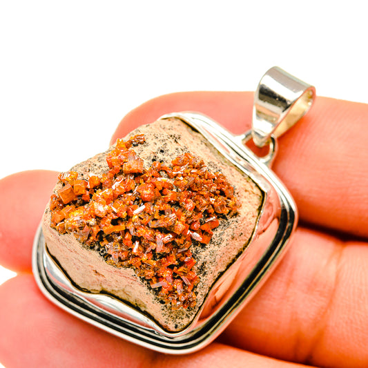 Vanadinite Pendants handcrafted by Ana Silver Co - PD5522