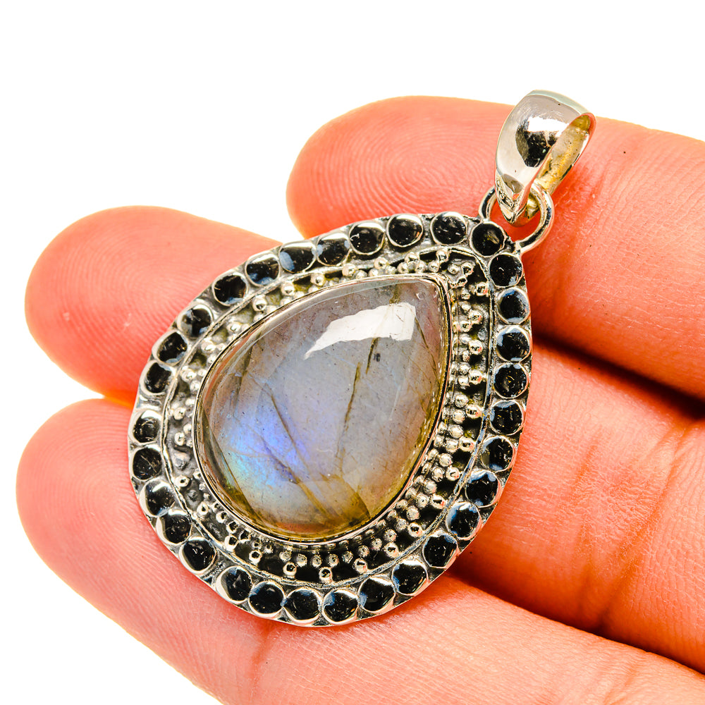 Labradorite Pendants handcrafted by Ana Silver Co - PD5531
