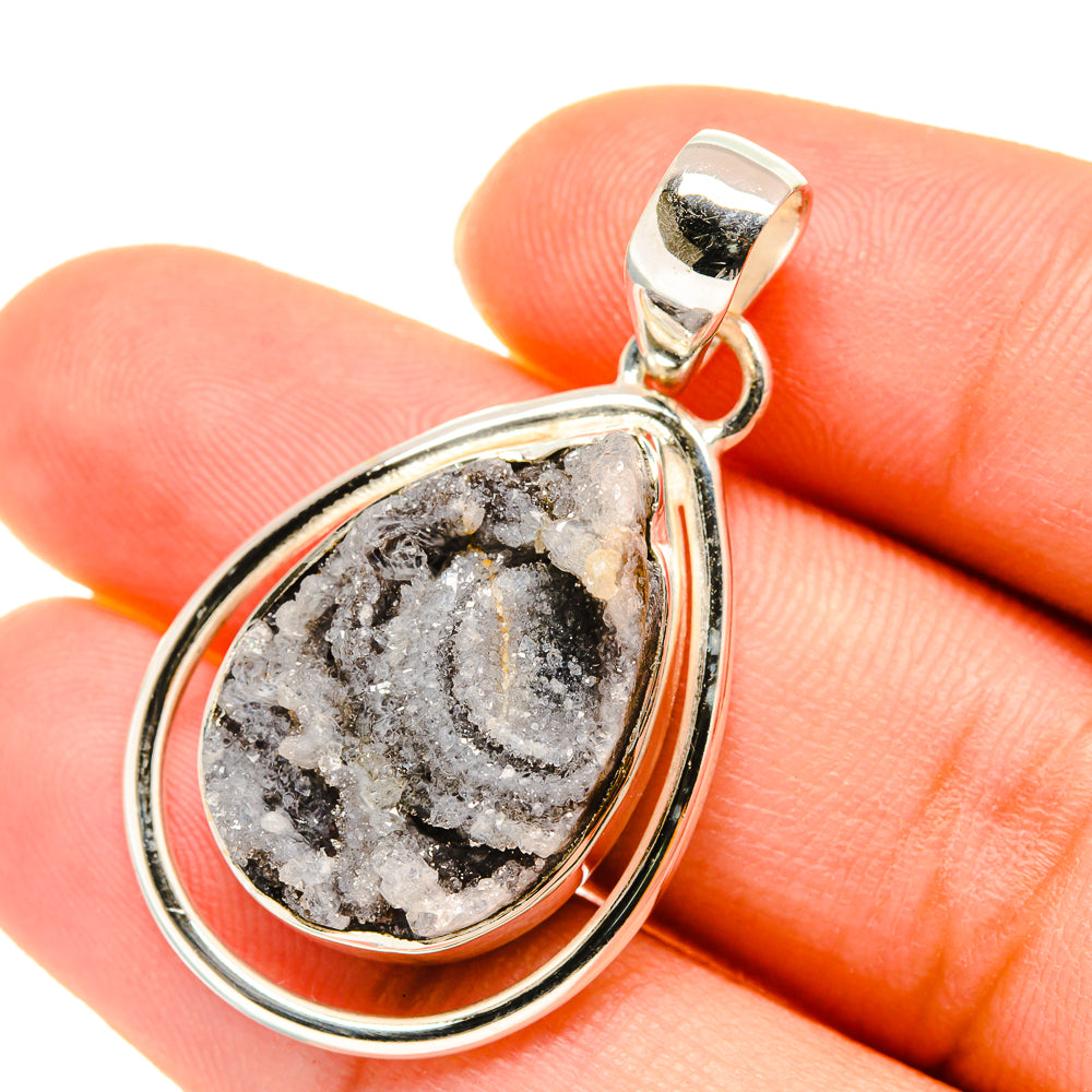 Desert Druzy Pendants handcrafted by Ana Silver Co - PD5555