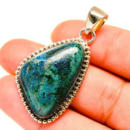 Chrysocolla Pendants handcrafted by Ana Silver Co - PD5559