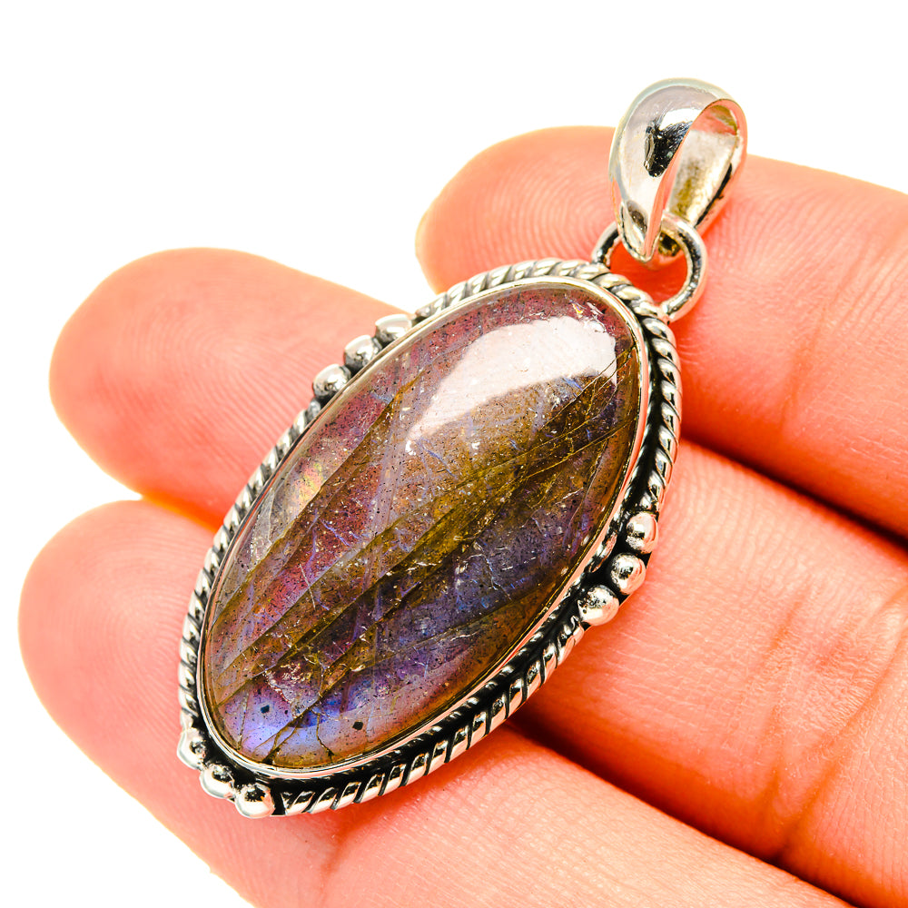 Labradorite Pendants handcrafted by Ana Silver Co - PD5562