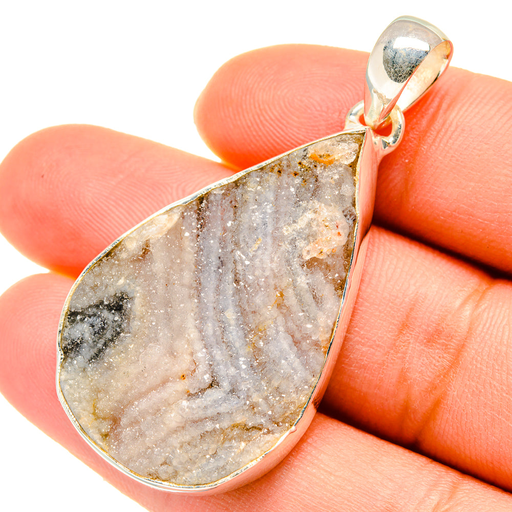 Desert Druzy Pendants handcrafted by Ana Silver Co - PD5569