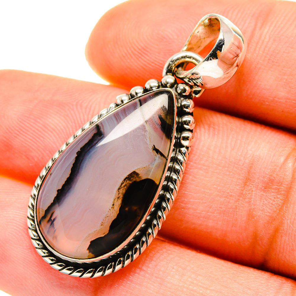 Montana Agate Pendants handcrafted by Ana Silver Co - PD5570