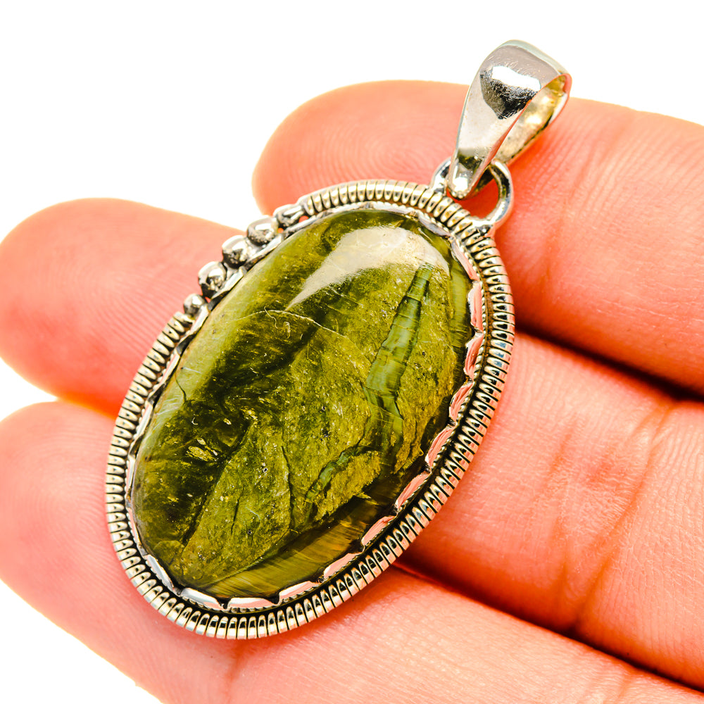 Rainforest Jasper Pendants handcrafted by Ana Silver Co - PD5574