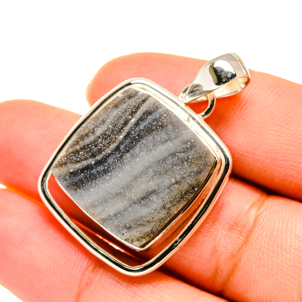 Desert Druzy Pendants handcrafted by Ana Silver Co - PD5583