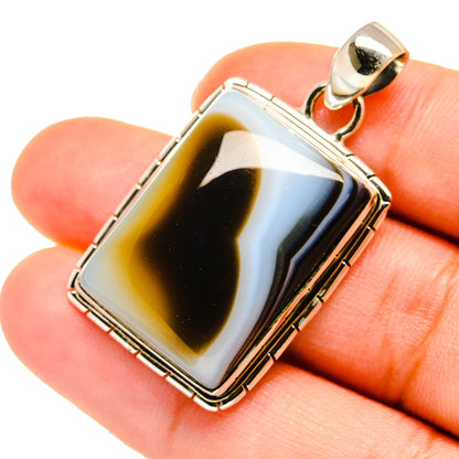 Montana Agate Pendants handcrafted by Ana Silver Co - PD5585