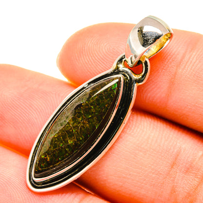 Ammolite Pendants handcrafted by Ana Silver Co - PD5596