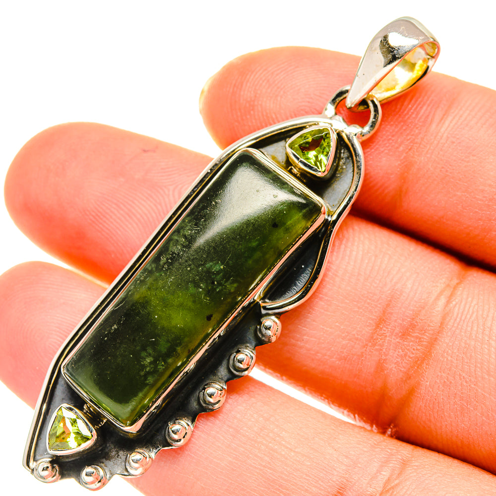 Peridot Pendants handcrafted by Ana Silver Co - PD5604