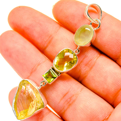 Citrine Pendants handcrafted by Ana Silver Co - PD5611