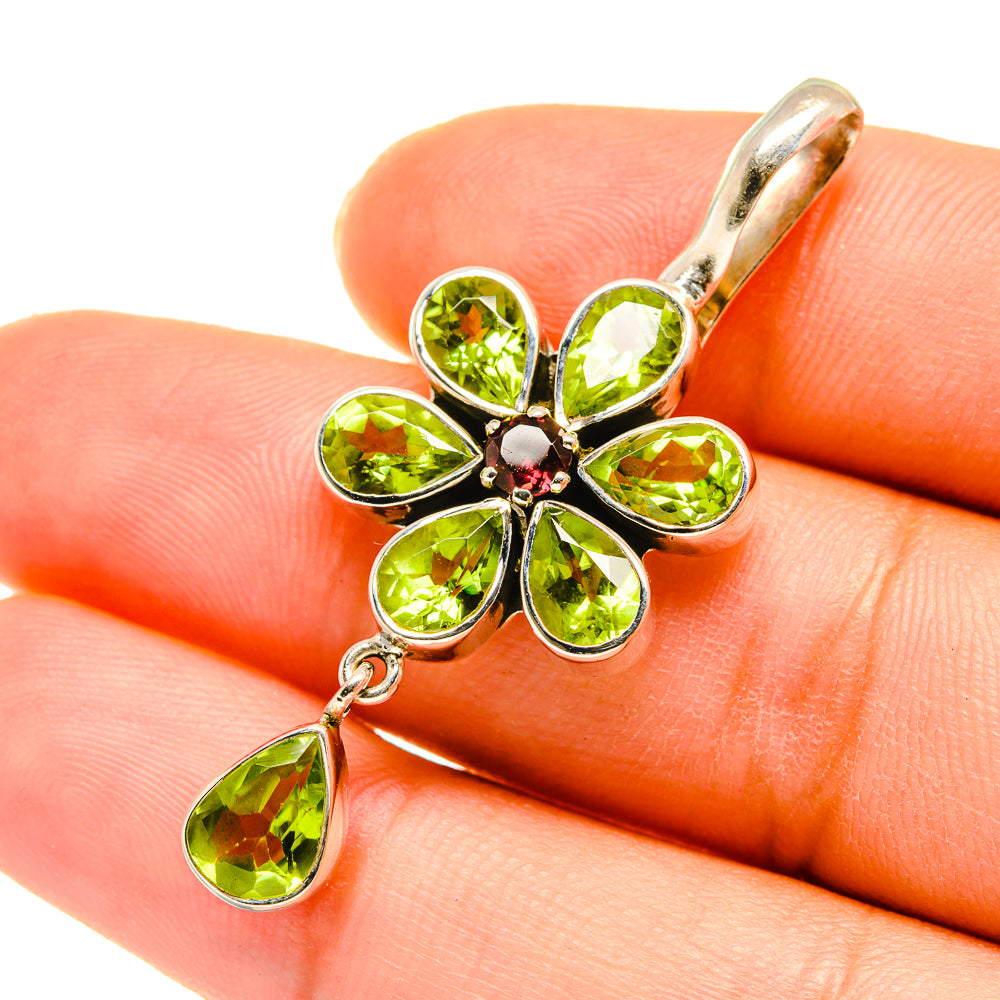 Peridot Pendants handcrafted by Ana Silver Co - PD5619