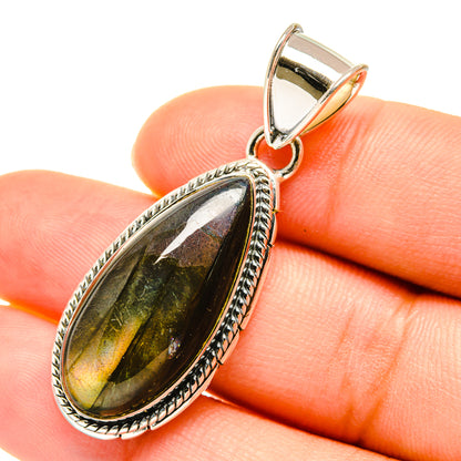 Labradorite Pendants handcrafted by Ana Silver Co - PD5631