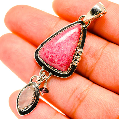 Thulite Pendants handcrafted by Ana Silver Co - PD5632