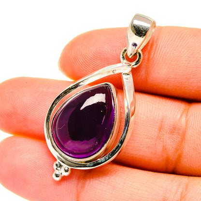 Amethyst Pendants handcrafted by Ana Silver Co - PD5648