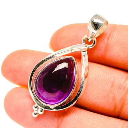 Amethyst Pendants handcrafted by Ana Silver Co - PD5653
