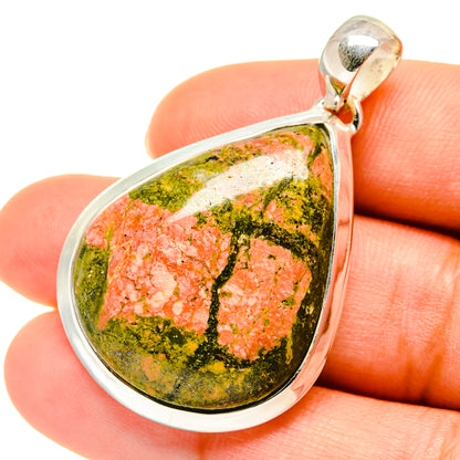 Unakite Pendants handcrafted by Ana Silver Co - PD5661