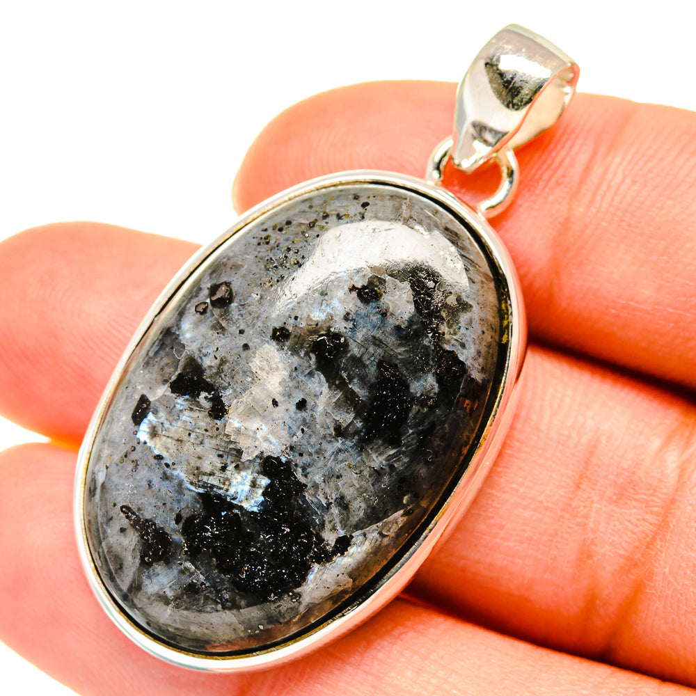 Larvikite Pendants handcrafted by Ana Silver Co - PD5664