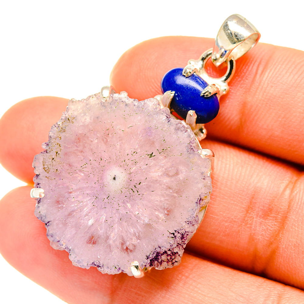 Amethyst Stalactite Pendants handcrafted by Ana Silver Co - PD5667