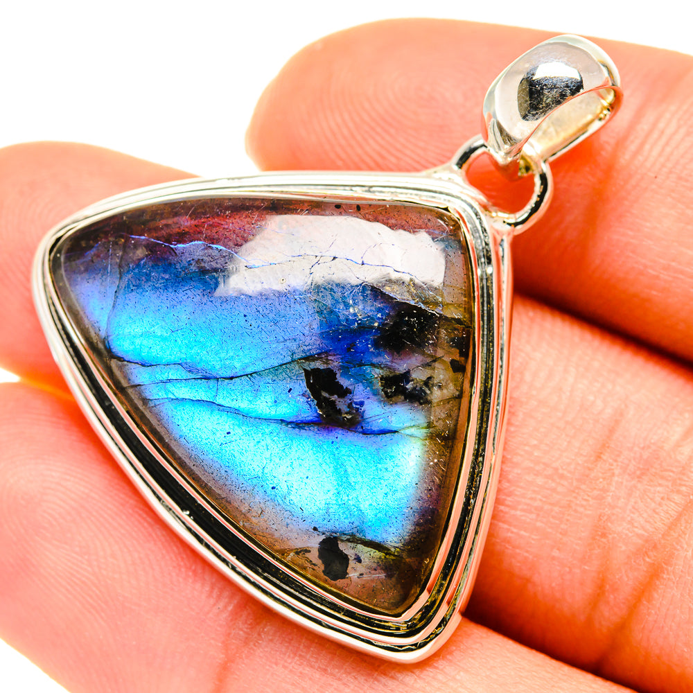 Labradorite Pendants handcrafted by Ana Silver Co - PD5677